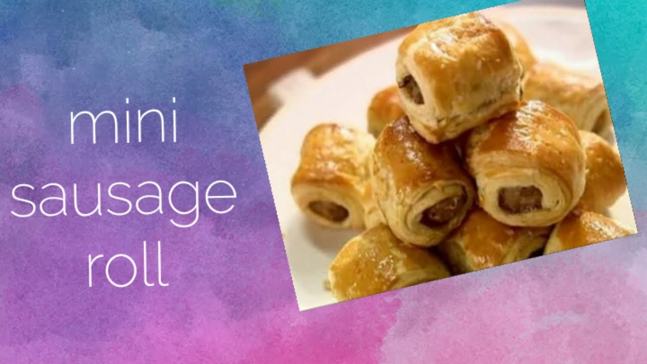 easy mini sausage rolls!!! - YouTube