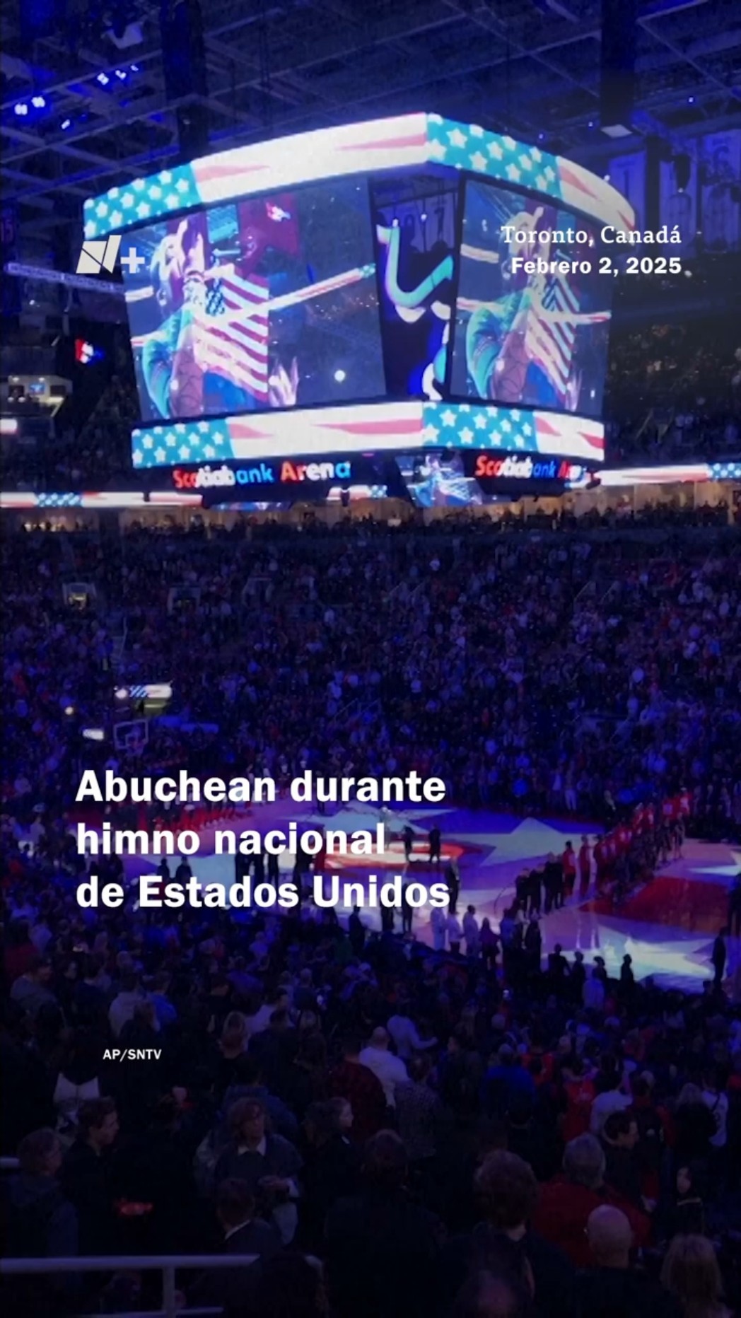 Abuchean el himno de Estados Unidos - N+ #Shorts