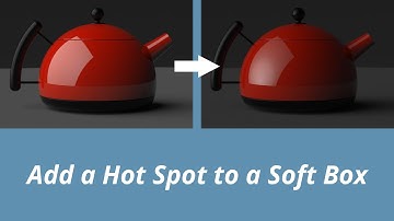 Add a Hot Spot to a Soft Box on a HDRI Map
