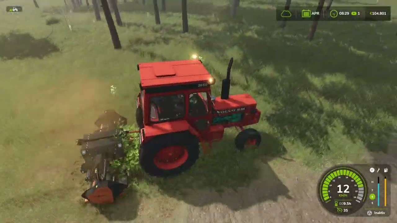 Mulchen von Gras sowie Fällen von Bäumen I in NEW Frontier I Farming Simulator 25 I Episode 20