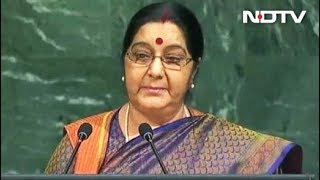 We Made IITs, Pakistan Made Lashkar, Says Sushma Swaraj At UN