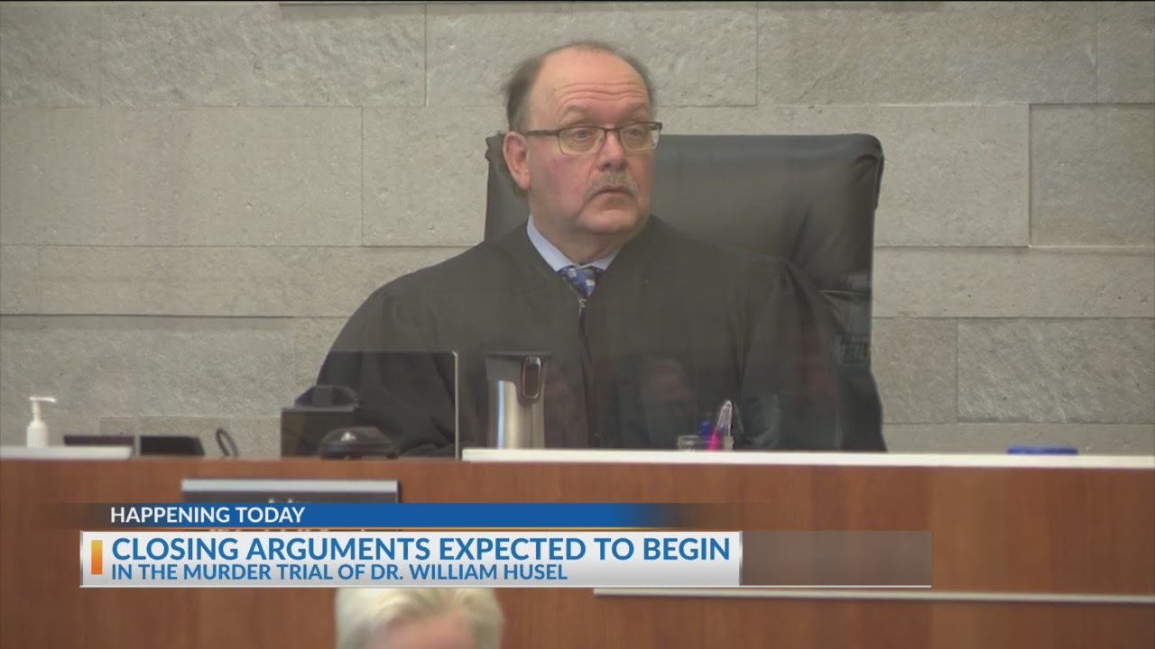 Closing arguments to begin in Husel murder trial - YouTube