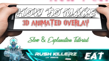 How to MAKE 3D Animated Overlay with Android on Turnip #3doverlay #overlay #turnip