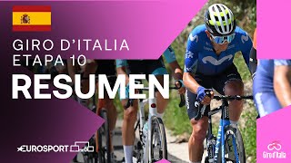 UNA VICTORIA PARA RECORDAR! | Giro de Italia - Resumen Etapa 10 | Eurosport Cycling