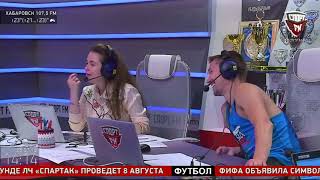 Антон Шкарин - капитан сборной РФ по пляжному футболу, в гостях на Спорт FM. 25.07.18