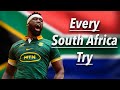 Every South Africa Rugby Try since 2019 Rugby World Cup