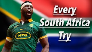 Every South Africa Rugby Try since 2019 Rugby World Cup