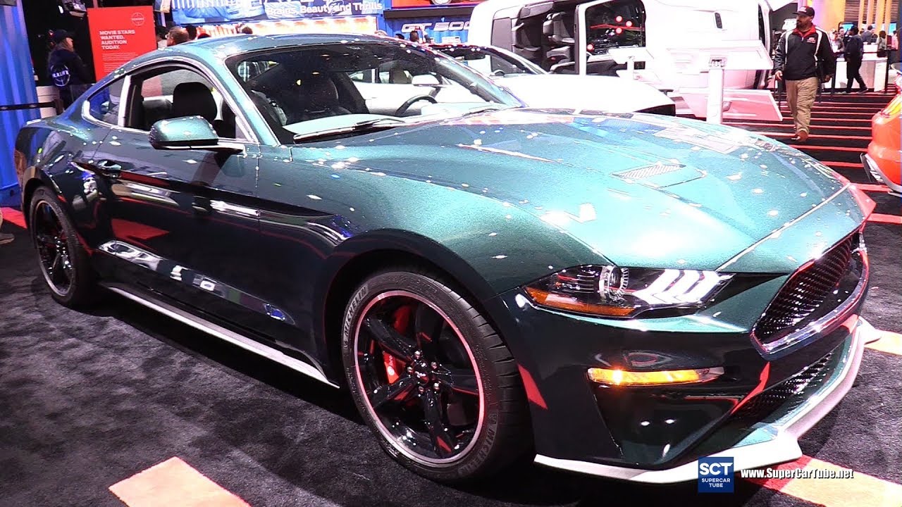 2019 Ford Mustang Bullitt Exterior And Interior Walkaround 2018 La Auto Show