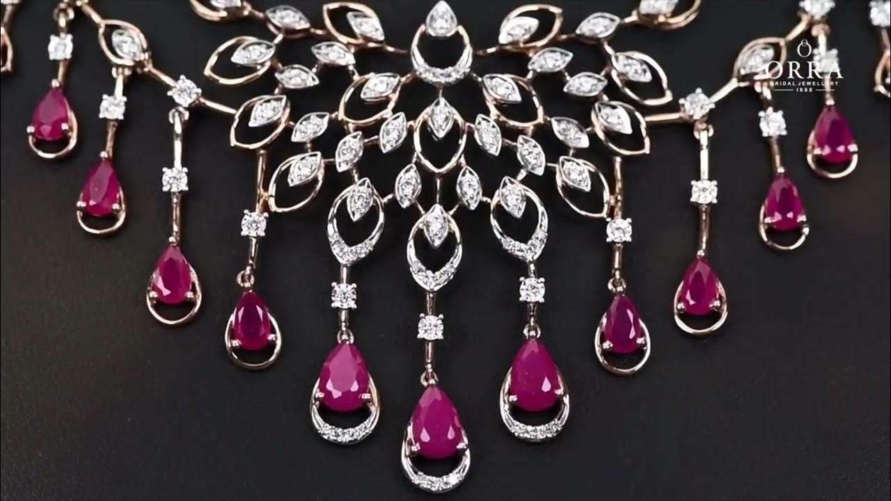 orra-ruby-diamond-necklace-i-astra-collection-youtube