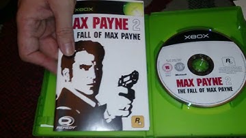 Nostalgamer Unboxes Max Payne 2 Two The Fall Of Max Payne On Microsoft Xbox UK PAL System Version