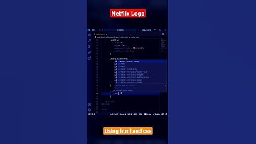 Netflix logo using html and css  #shorts #css #html #netflix #netflixlogo #coding #tutorial