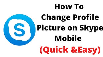 how to change profile picture on skype mobile