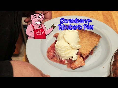 Strawberry Rhubarb Pie!