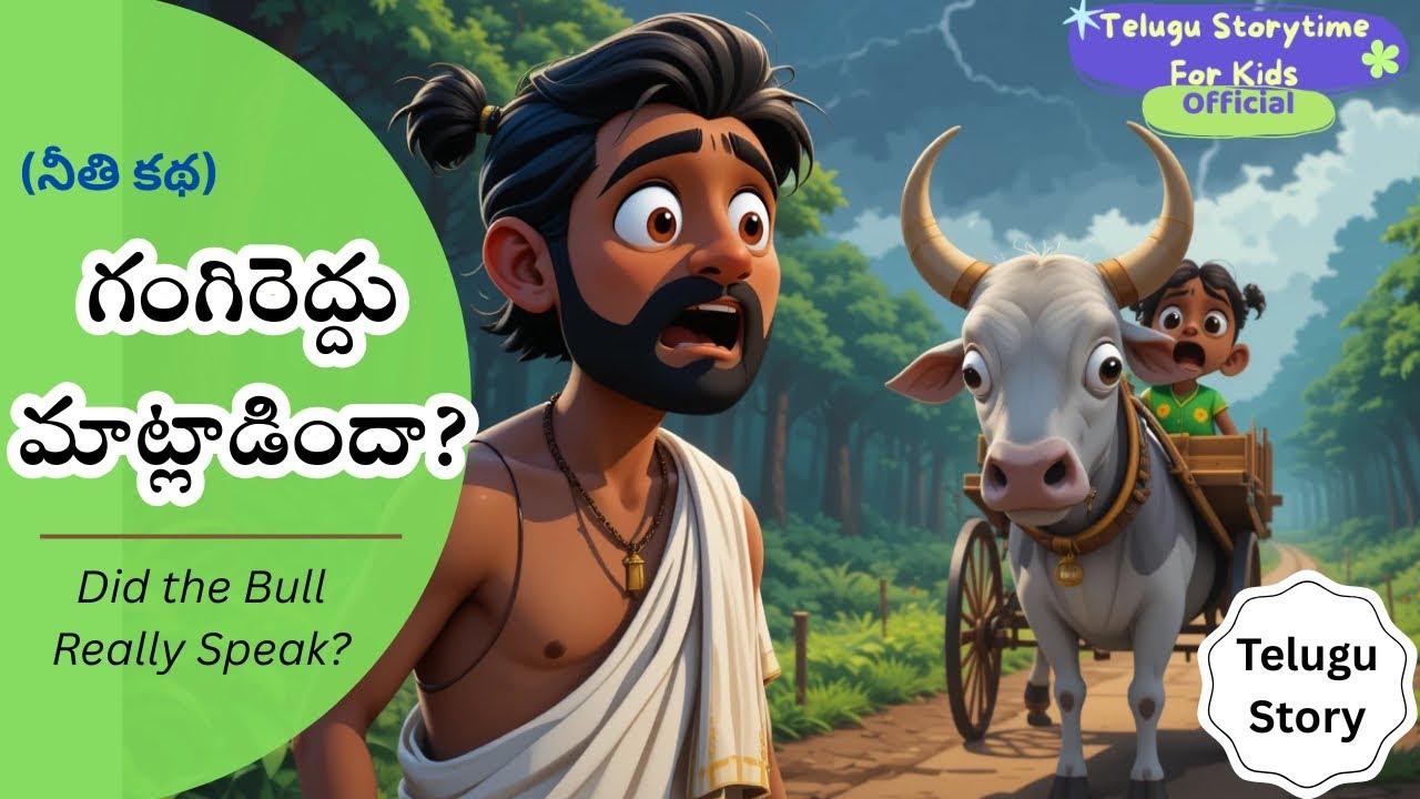గంగిరెద్దు మాట్లాడిందా? | Did the Bull Really Speak? | Kids Telugu Tale | Moral story for kid