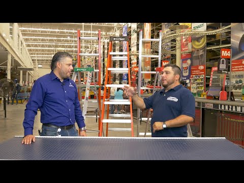 Video: ¿Cuánto pesa una escalera de fibra de vidrio de 6 pies?