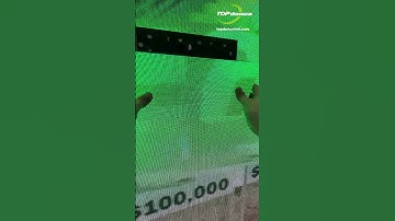 Just one click and it lights up—magnetic setup makes it effortless#LEDDisplay #LED #Shorts