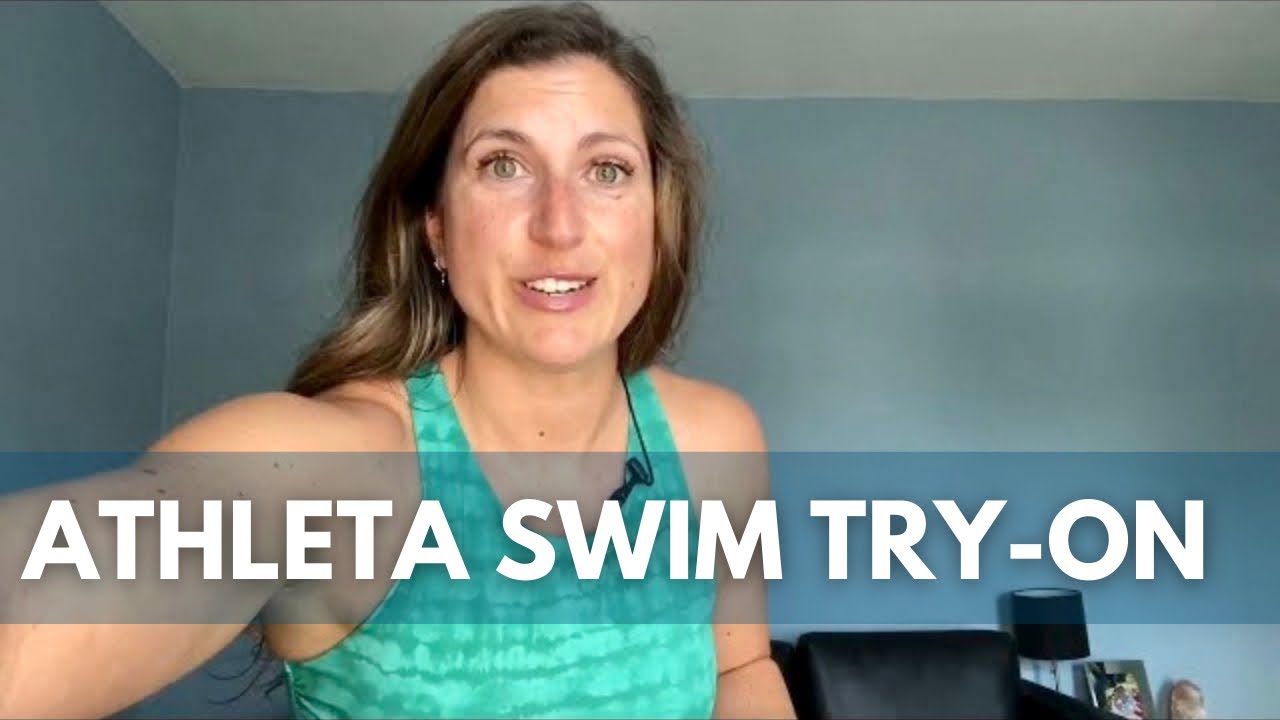 I Love Athleta Swimsuits: A Try-On Sesh - The Mom Edit