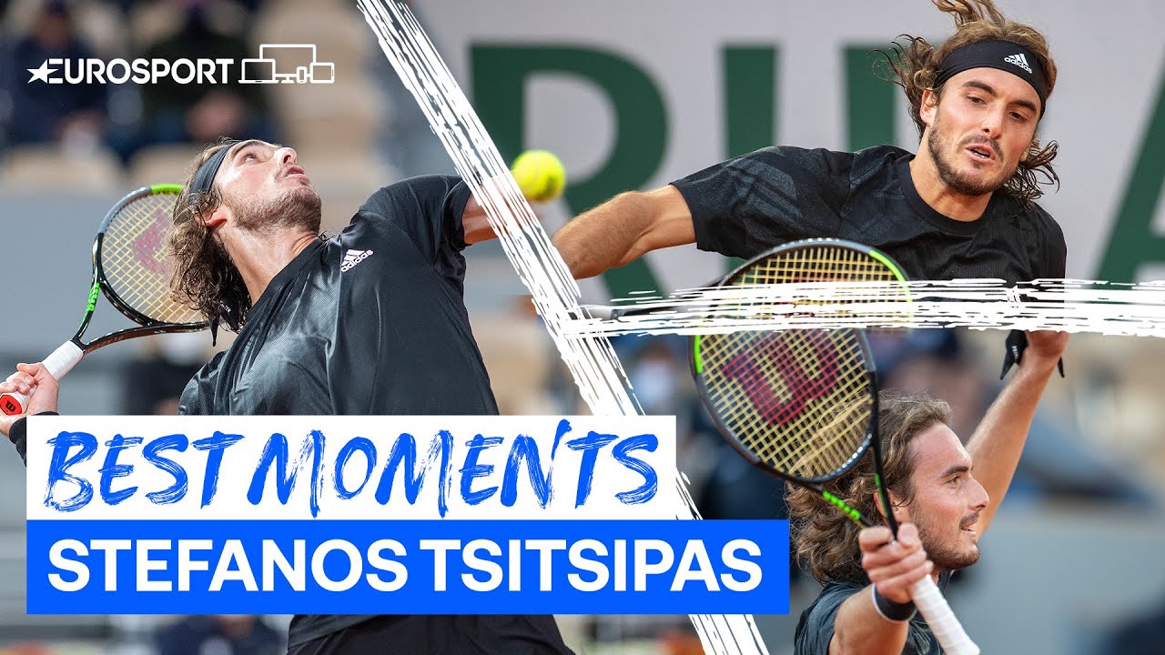 Stefanos Tsitsipas on fire! 🔥 Roland Garros 2020 Best Moments Eurosport Tennis