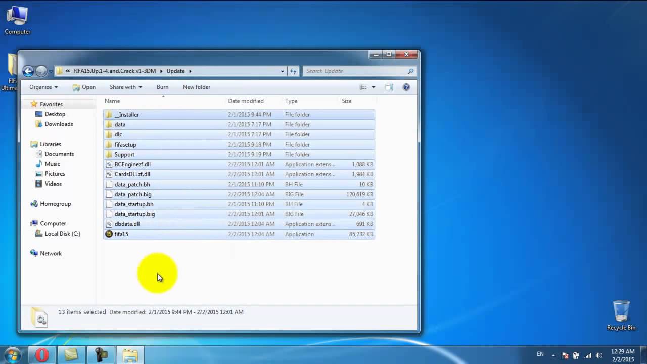 How to download and install Fifa 15 PC Free +Crack by 3DM 100% Real