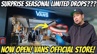 WTH LIMITED SEASONAL VANS SNEAKERS VANS SM CITY CLARK NOW OPEN