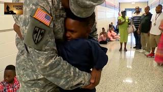 Welcome Home #1 Mesa Verde Elementary Military Homecoming Surprise