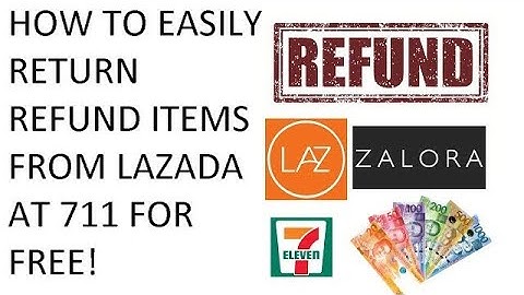 How to  process item return from Lazada | Refund | Easy | Free | Tutorial