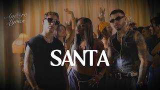 Rvssian, Rauw Alejandro, Ayra Starr - Santa (LETRA)