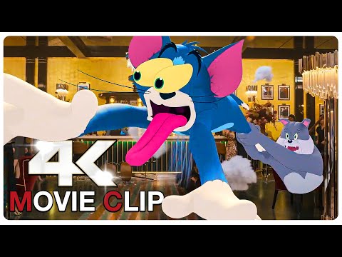 Tom and Jerry Vs Spike - Fight Scene | TOM AND JERRY (NEW 2021) Movie CLIP 4K