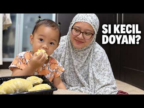 Little One Loves Durian?! Their Reaction Is So Adorable | Sailendra Family