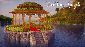 How to Build a GAZEBO in Minecraft - Tutorial