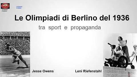 Cosa successe nelle Olimpiadi del 1936?