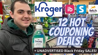 12 HOT KROGER COUPONING DEALS! ~ UNADVERTISED BLACK FRIDAY SALES AT KROGER ~ 11/25/22-11/29/22
