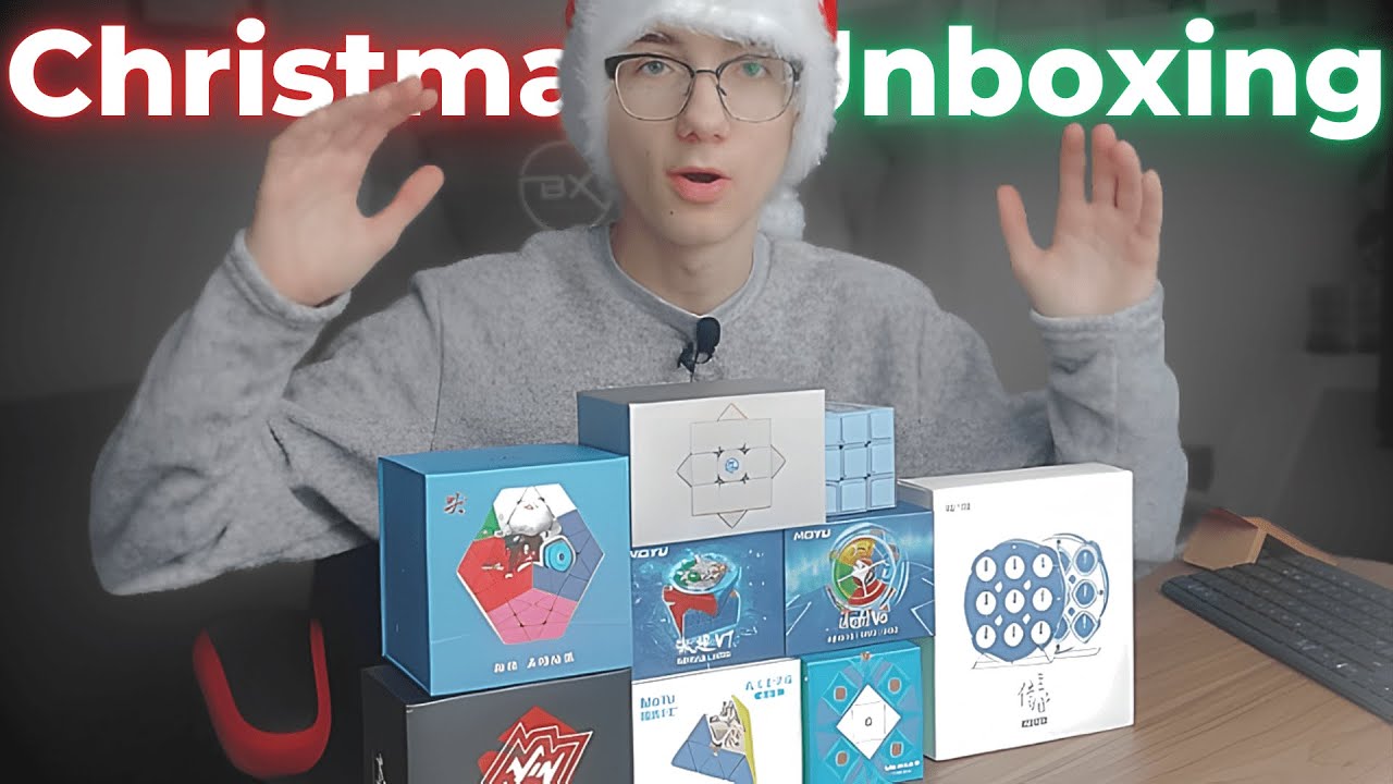 The BEST Cubing Christmas Unboxing..