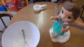 Baby Alive Avi Makes Fluffy Slime