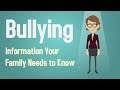 Bullying  information your family needs to know