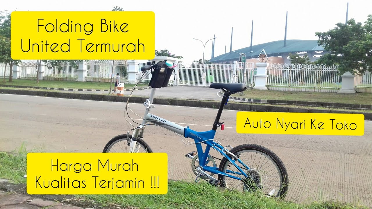 Sepeda lipat United Termurah || Seli United Quest cl 02