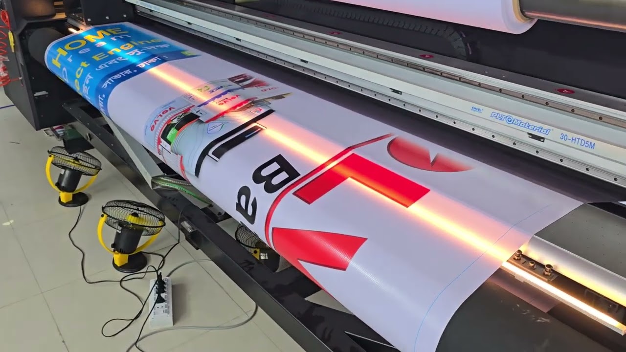 Digital Printing Machine Double Side(Reverse Machine)10Fit Solvent 8Head Machine Sky-Jet H.T E.Pavel