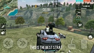 THE ULTIMATE STRAT, DEATH RACE SOLO MODE || FREE FIRE BATTLEGROUND GAMEPLAY screenshot 4