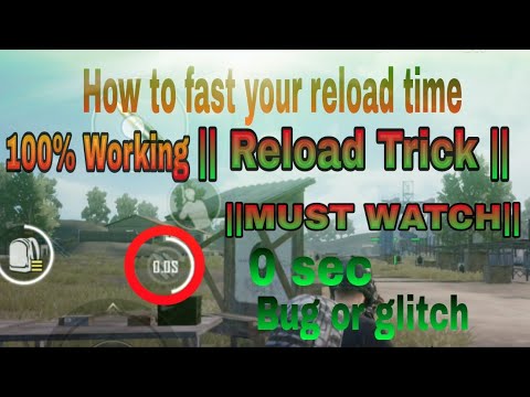 How to fast your reload time (bug or glitch) ||Must watch|| - YouTube