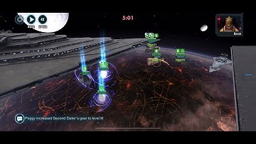 Territory Wars: Finalizer + 7* TIE Echelon vs R9 7* Executor (No Ebon Hawk, Perfect 22 banners)