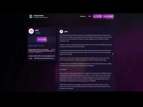 THIS UNISWAP AIRDROP COULD BE WORTH 1 easy STEP! DON'T MISS THE DEADLINE!