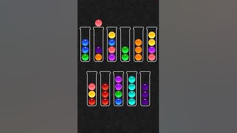 Level 446 of Ball Sort Color Water Puzzle