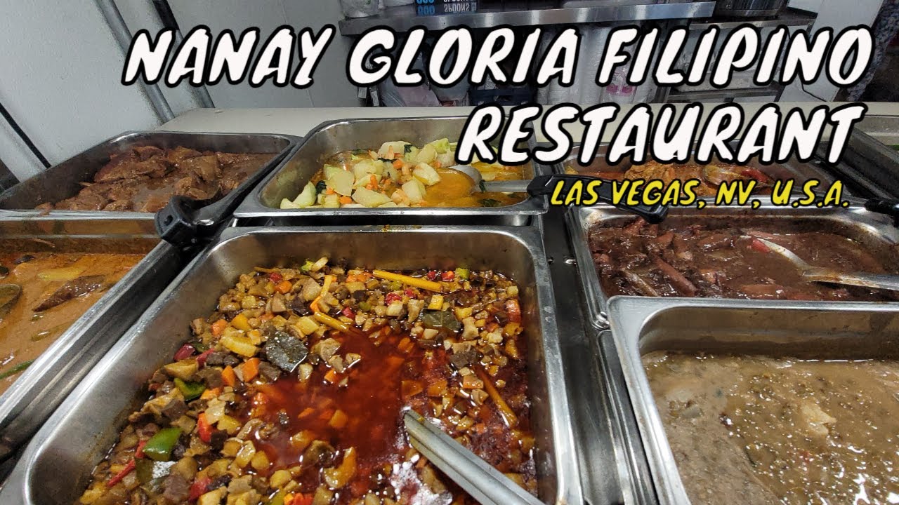 Nanay Gloria's Filipino Restaurant - Affordable Filipino Food Buffet - Las Vegas NV USA | Food Tours