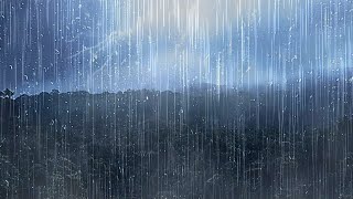 Tropical Thunderstorm & Rain Sounds for Sleeping, Relaxing  Rumbling Storm Equatorial Ambience