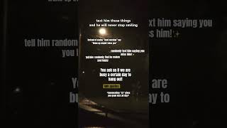 Things to text him to make him smile for you! (part 1)