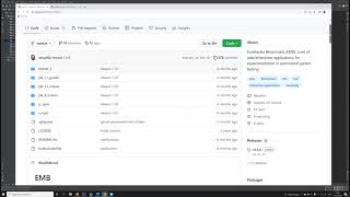 EMB: A Curated Corpus of Web/Enterprise Applications for Software Testing Research
