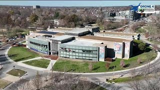 Drone 4 over the Missouri History Museum