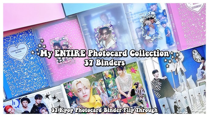 BTS Photocard Binder / Kpop Photocard Album Binder BTS Collection