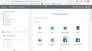 Blog Post to Buffer with Zapier