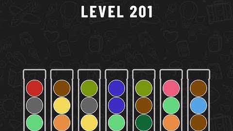 Ball Sort Puzzle Level 201 #ballsortpuzzle #ballsortpuzzlegameplay #puzzlegame #mobilegames